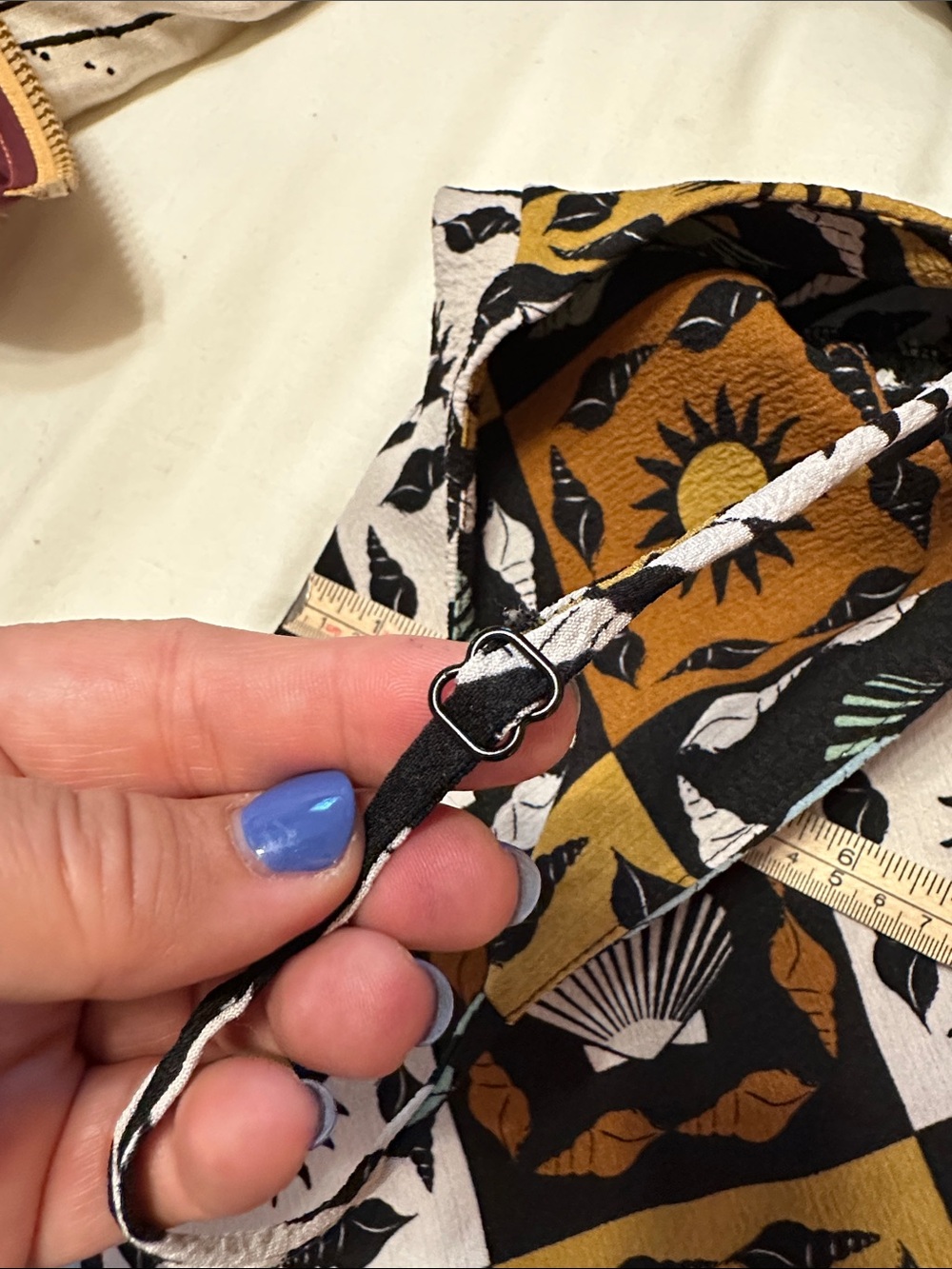 Lisa Says Gah x Nuuly Christy Midi Slip Dress in Warm Sun print - Picture 8 of 8